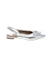 Spirit Metallic Silver Flats Size 7 - photo 1