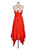 Monteau 100% Polyester Orange Cocktail Dress Size M - photo 2
