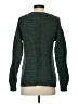 Gap 100% Cotton Solid Green Pullover Sweater Size XS - photo 2