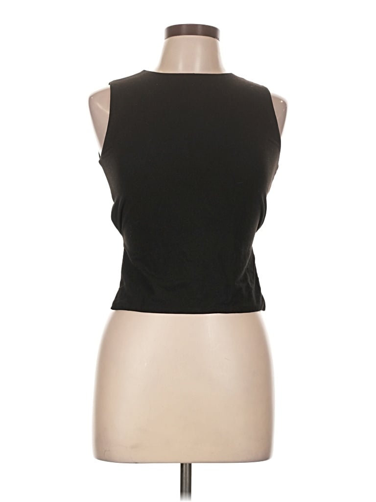 Pre-owned Commense Sleeveless T-shirt In Black