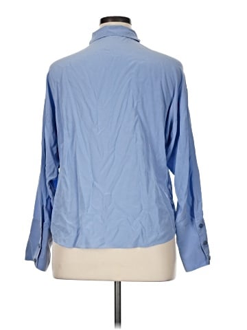 Rebecca Taylor Long Sleeve Silk Top (view 2)