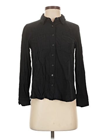 Hippie Rose Long Sleeve Button-Down Shirt (view 1)
