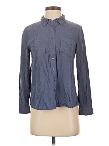 Hippie Rose Long Sleeve Button-Down Shirt (view 1)