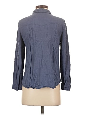 Hippie Rose Long Sleeve Button-Down Shirt (view 2)
