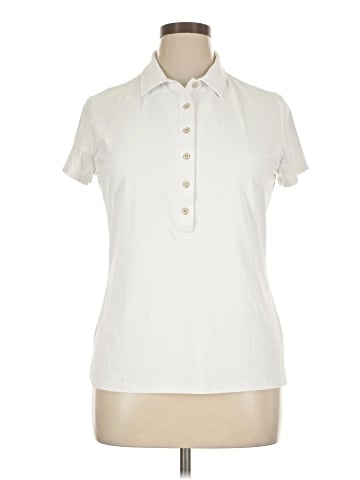 J. McLaughlin Short Sleeve Polo (view 1)