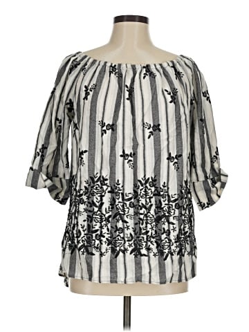 Pleione 3/4 Sleeve Blouse (view 1)