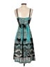 Assorted Brands Paisley Teal Cocktail Dress Size S - photo 2