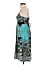Assorted Brands Paisley Teal Cocktail Dress Size S - photo 5