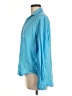 Frank & Eileen 100% Cotton Color Block Blue Long Sleeve Blouse Size M - photo 5