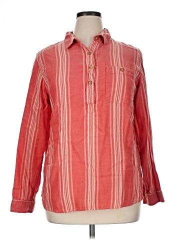 L.L.Bean Long Sleeve Button-Down Shirt (view 1)