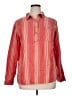 L.L.Bean Stripes Red Long Sleeve Button-Down Shirt Size XL - photo 1