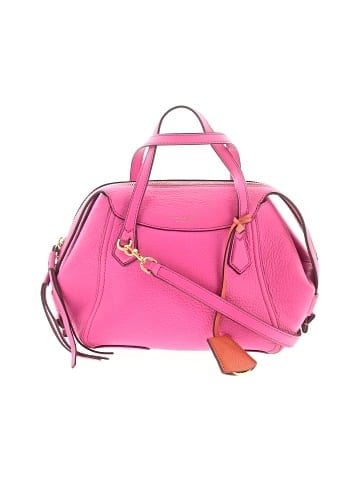 Tory Burch Leather Satchel (view 1)