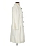 Tahari by ASL 100% Polyester Solid Ivory Coat Size 4 - photo 4