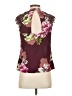 Express Outlet 100% Polyester Burgundy Sleeveless Blouse Size XS - photo 2