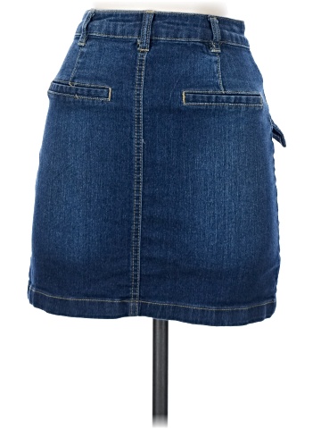 Copper Key Denim Skirt (view 2)