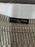 Kim & Cami Metallic Silver Sleeveless Top Size L - photo 7