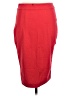 Express Solid Red Casual Skirt Size 8 - photo 2