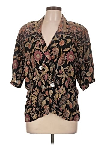 Rabbit Rabbit Rabbit Designs 3/4 Sleeve Blouse (view 1)