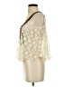 Double Zero 100% Polyester Ivory Sleeveless Blouse Size S - photo 5