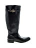 Tommy Hilfiger 100% Leather Black Boots Size 8 1/2 - photo 1