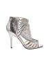 Caparros Metallic Silver Sandals Size 7 - photo 1