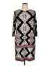 Studio One Print Black Casual Dress Size XL - photo 1