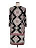 Studio One Print Black Casual Dress Size XL - photo 2
