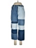 Hollister Color Block Blue Jeans Size 13S - photo 1