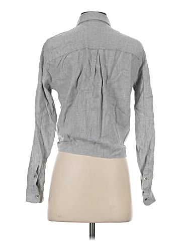 Madewell Flannel Tie-Front Shirt (view 2)