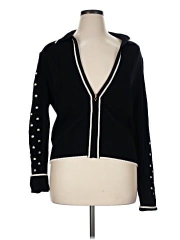 St. John Sport Wool Cardigan (view 1)