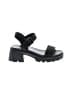 Louika Black Sandals Size 7 (X-wide) - photo 1