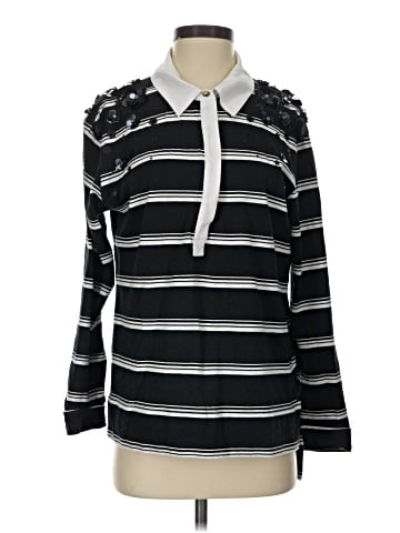 Maeve Long Sleeve Polo (view 1)
