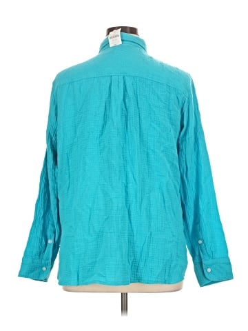 J.Crew Factory Store Long Sleeve Button-Down Shirt (view 2)