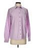 Orvis 100% Polyester Color Block Purple Long Sleeve Blouse Size S - photo 1