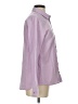 Orvis 100% Polyester Color Block Purple Long Sleeve Blouse Size S - photo 4