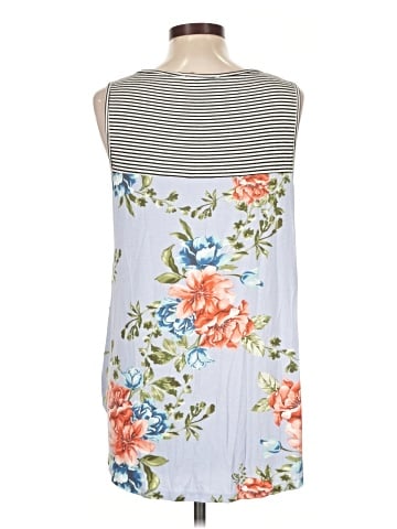 Pink Clover Sleeveless Blouse (view 2)