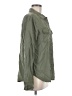 Splendid 100% Lyocell Solid Green Long Sleeve Button-Down Shirt Size M - photo 4