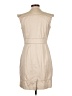 Chequer Tan Casual Dress Size 10 - photo 2