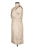 Chequer Tan Casual Dress Size 10 - photo 5