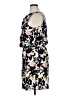 Gap 100% Polyester Floral Blue Casual Dress Size 14 - photo 5