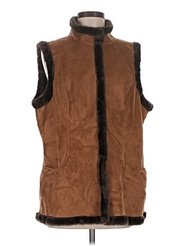 D&Co. Faux Fur Vest (view 1)