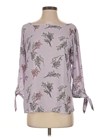 Ann Taylor LOFT Outlet 3/4 Sleeve T-Shirt (view 1)