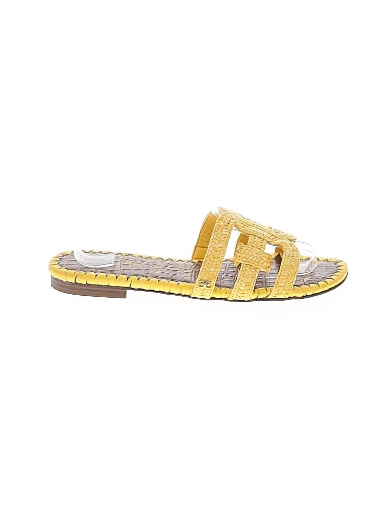 Pre-owned Sam Edelman Sandals In Yellow