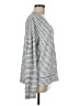 Banana Republic Stripes Silver Pullover Sweater Size M - photo 4