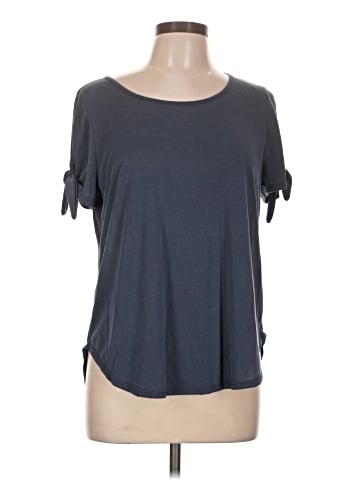 Green Envelope Short Sleeve Top (view 1)