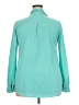 Merona 100% Polyester Teal Long Sleeve Blouse Size XXL - photo 2