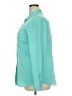 Merona 100% Polyester Teal Long Sleeve Blouse Size XXL - photo 5