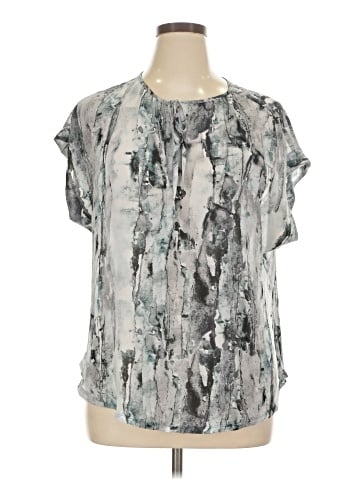 Simply Vera Vera Wang Short Sleeve Blouse (view 1)