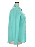 Merona 100% Polyester Teal Long Sleeve Blouse Size XXL - photo 4