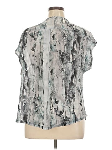 Simply Vera Vera Wang Short Sleeve Blouse (view 2)